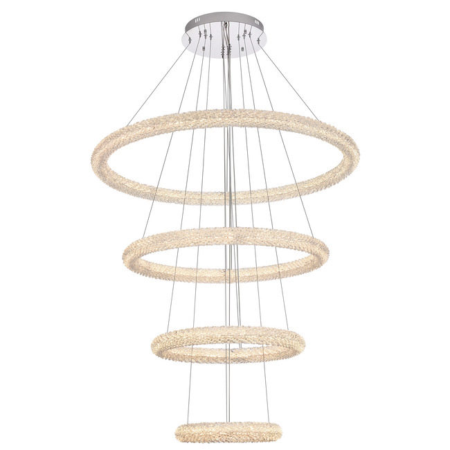 Bowen 4-Tier Crystal Chandelier