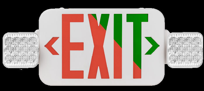 Exit Sign / Emergency Combo